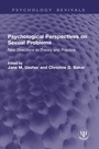 Cover: Psychological Perspectives on Sexual Problems - Routledge