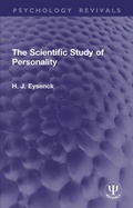 Cover: The Scientific Study of Personality - Routledge