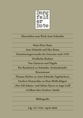 Cover: Bargfelder Bote - edition text + kritik