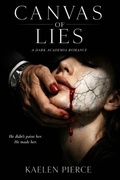 Cover: Canvas of Lies (The Blackwood Residency, #1) - Kaelen Pierce