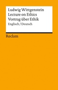 Cover: Lecture on Ethics / Vortrag &uuml;ber Ethik - Reclam