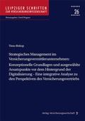 Cover: Strategisches Management im Versicherungsvermittlerunternehmen - VVW Verlag Versicherungswirtschaft