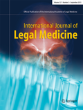 Cover: International Journal of Legal Medicine - Springer