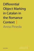 Cover: Differential Object Marking in Catalan in the Romance Context - Oxford University Press