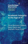 Cover: Academic Integrity in the Age of AI - Cambridge University Press
