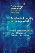 Cover: Academic Integrity in the Age of AI - Cambridge University Press