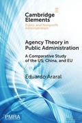 Cover: Agency Theory in Public Administration - Cambridge University Press