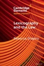 Cover: Lexicography and the Law - Cambridge University Press