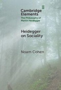 Cover: Heidegger on Sociality - Cambridge University Press