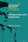 Cover: Wittgenstein and Relativism - Cambridge University Press