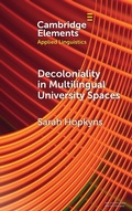 Cover: Decoloniality in Multilingual University Spaces - Cambridge University Press