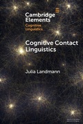 Cover: Cognitive Contact Linguistics - Cambridge University Press
