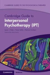 Enlarge image Cover: Cambridge Guide to Interpersonal Psychotherapy (IPT) - Cambridge University Press