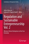 Cover: Regulation and Sustainable Entrepreneurship Vol. 2 - Springer