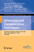 Cover: Information and Communications Technologies - Springer