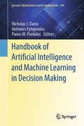 Cover: Handbook of Artificial Intelligence and Machine Learning in Decision Making - Springer
