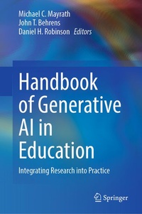 Enlarge image Cover: Handbook of Generative AI in Education - Springer