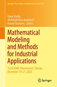 Enlarge image Cover: Mathematical Modeling and Methods for Industrial Applications - Springer
