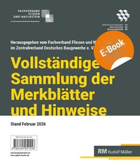 Bild vergrößern Bild: Merkblätter Fliesen Komplettpaket - PDF - Rudolf Müller Verlag