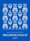 Cover: Sprachkalender Neugriechisch 2027 - Buske, H
