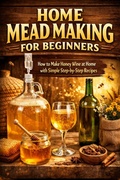 Cover: Home Mead Making for Beginners - How to Make Honey Wine at Home with Simple Step-by-Step Recipes (The Beginner's Guide to Homemade Fermented Drinks - Wine, Beer, Mead, Kombucha, Ginger Beer & Fruit, #39) - OZAN AKTI