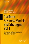Cover: Platform Business Models and Strategies, Vol 1 - Springer
