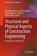 Cover: Structural and Physical Aspects of Construction Engineering - Springer