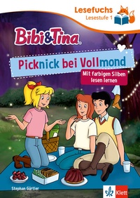 Bild vergrößern Bild: Lesefuchs Bibi & Tina: Picknick bei Vollmond Lesestufe 1 - Klett