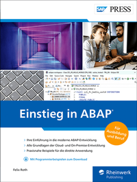 Enlarge image Cover: Einstieg in ABAP - SAP PRESS