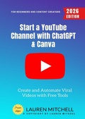 Cover: Start a YouTube Channel with ChatGPT &amp; Canva: - epubli