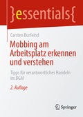 Cover: Mobbing am Arbeitsplatz erkennen und verstehen - Springer