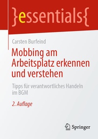 Enlarge image Cover: Mobbing am Arbeitsplatz erkennen und verstehen - Springer