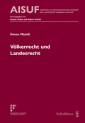 Cover: V&ouml;lkerrecht und Landesrecht - Schulthess Juristische Medien