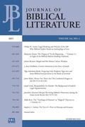 Cover: Journal of Biblical Literature 144.4 (2025) - SBL Press