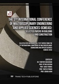 Cover: The 3rd International Conference of Multidisciplinary Engineering and Applied Sciences (ICMEAS): Selected papers in building and construction - Trans Tech Publications Ltd