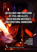 Cover: Metallurgy and Processing of Steel and Alloys, Green Building Materials and Structural Engineering - Trans Tech Publications Ltd