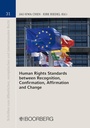 Cover: Human Rights Standards between Recognition, Confirmation, Affirmation and Change - Boorberg