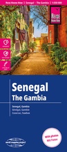 Cover: Reise Know-How Landkarte Senegal, Gambia (1:550.000) - Reise Know-How Verlag Peter Rump GmbH