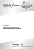 Cover: Simulationsmodell zur Analyse von nassen Zerspanungsprozessen - Fraunhofer Verlag