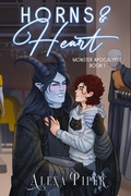 Cover: Horns & Heart (Monster Apocalypse, #1) - Alexa Piper