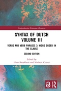 Cover: Syntax of Dutch Volume III - Taylor & Francis