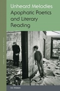 Cover: Unheard Melodies - Verbal Arts: Studies in Poetics