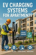 Cover: EV Charging Systems for Apartments and Businesses - DiscoverNet