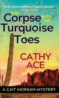 Cover: The Corpse with the Turquoise Toes - The Cait Morgan Mysteries