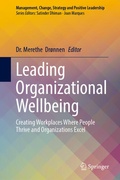 Cover: Leading Organizational Wellbeing - Springer