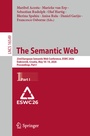 Cover: The Semantic Web - Springer