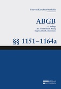 Cover: Gro&szlig;kommentar zum ABGB - Klang Kommentar - Verlag &Ouml;sterreich