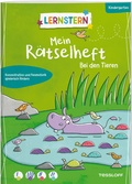 Cover: LERNSTERN. Mein R&auml;tselheft Kindergarten. Bei den Tieren - Tessloff Verlag Ragnar Tessloff GmbH & Co. KG