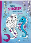 Cover: Mein Sticker-Malbuch. Meerjungfrauen - Tessloff Verlag Ragnar Tessloff GmbH & Co. KG