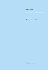 Enlarge image Cover: Mikrogramme 1926 (I) - Schwabe Verlagsgruppe AG Schwabe Verlag